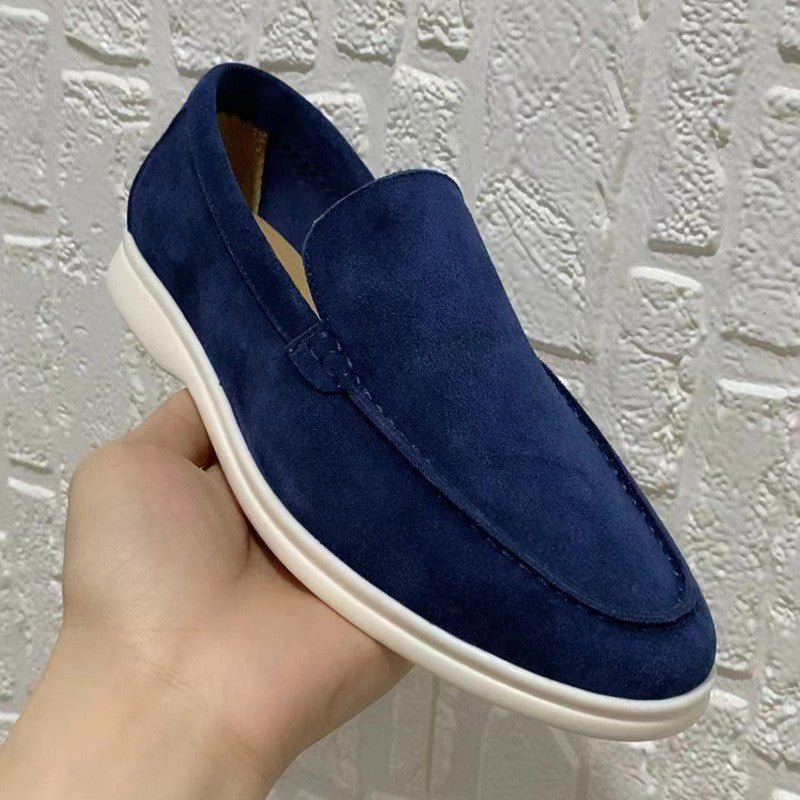Summer Loafers Flat Casual Shoes For Men