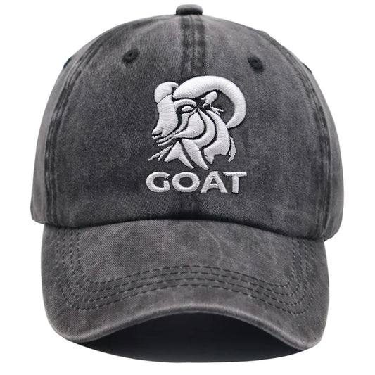 GOAT Ram Embroidered Baseball Cap