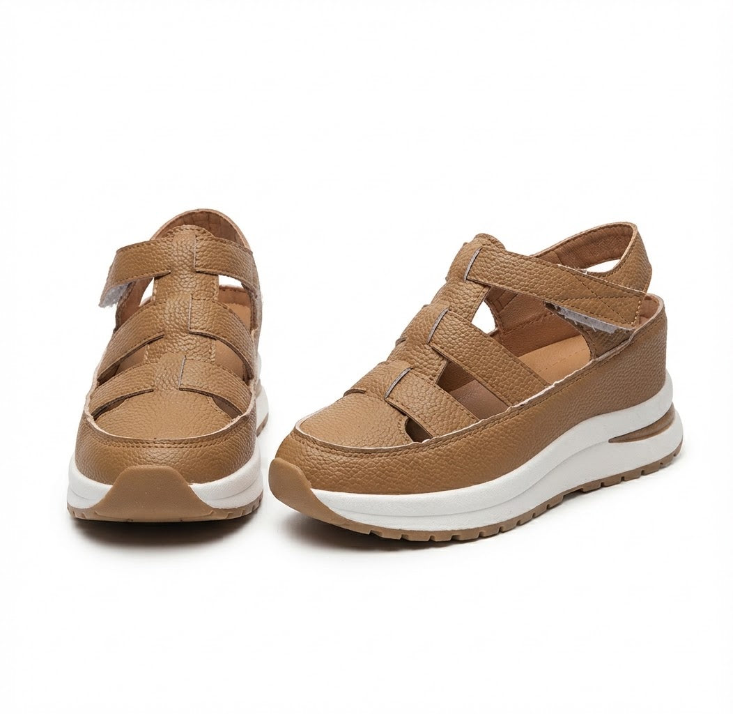 Summer Wedge Baotou Hollow Women's Breathable Shoes