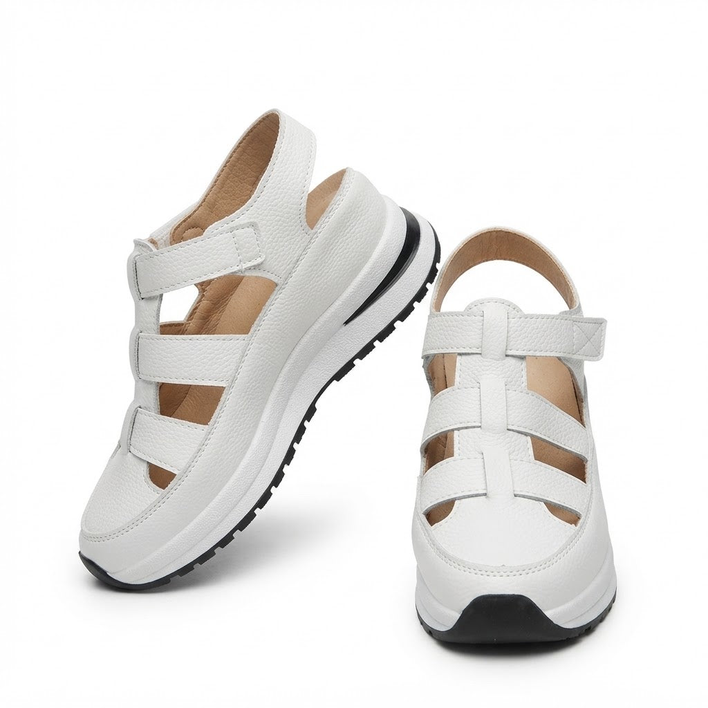Summer Wedge Baotou Hollow Women's Breathable Shoes